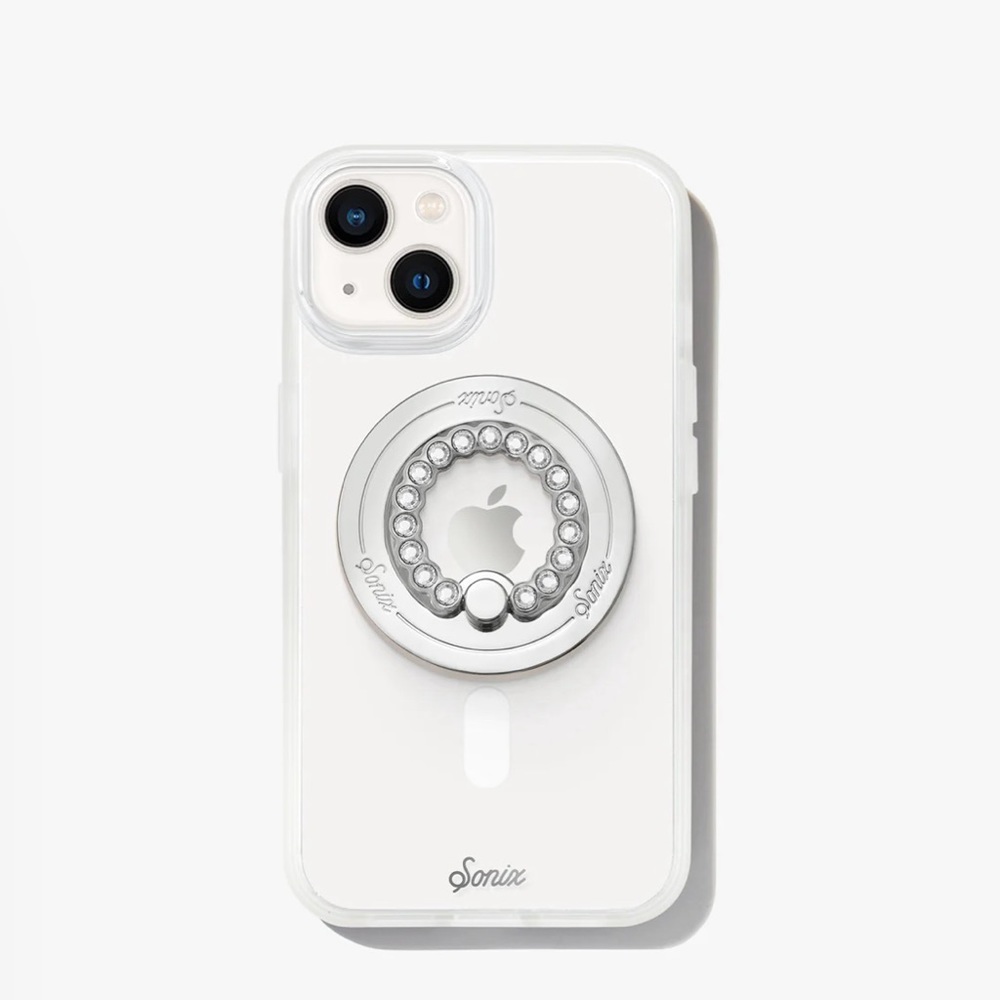 MagSafe Rhinestone Phone Ring (Silver) - Picture 4 of 4